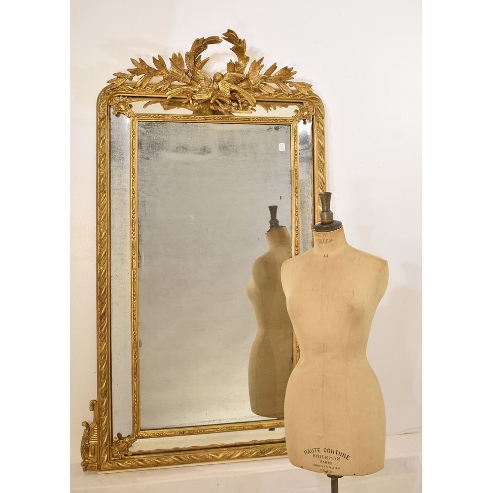 SPCP181 1 antique french mirrors gold wall.jpg